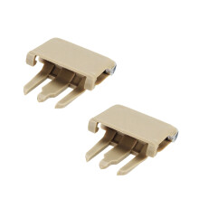 Auto HVAC Vent Direction Control Einfache-beige Farbe