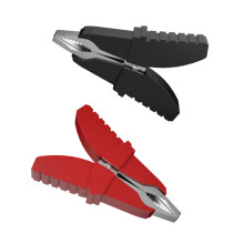 2Pcs 50A Krokodilklemmen Elektrische Test Clips Krokodilklemme