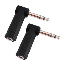 1/4Inch Male to Female Stereo Audios Adapter-Binaural
