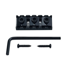 Tremolo-Klemmschloss aus Zinklegierung, 42-Schwarz 43x16,7x8,4mm