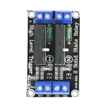 5V 12V 24V SSR-Modul High-Level-Eingang 2A-2 Wege 5V
