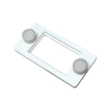 Hitzebeständige Aquarien-Thermometer-Halterung, schwere-Weiß
