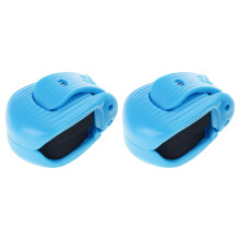 Travel Fishing Tackle Accessories Rod Holder Clip-Blue 2 pack