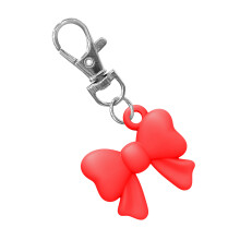 Lip Balm Keychain Caps Fashionable Key Jewelry Convenient-Red