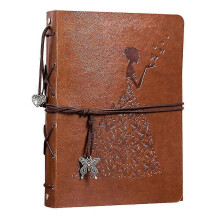 (Style 2 brown) Scrapbook Album, Diy Vintage Scrapbook,travel Memory Album