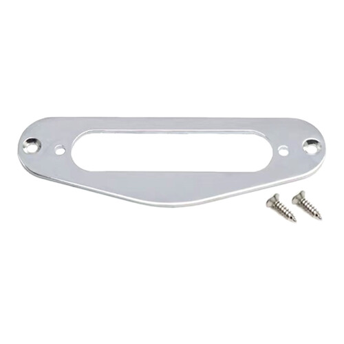 Pickup Frame Mounting Ring Replacement Single Coil Metal-Silver