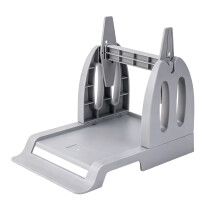 Label Machine Barcode Machine Bracket Space Saving-Grey Small