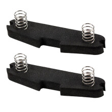 2Pcs Shockproof Foam and Springs Guitar Humbucker Pickup-A