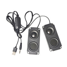 Portable Heavy Bass Sound Cavity Double Speaker for TV Monitor