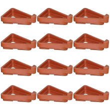 12 Pcs Plant Pot Feet, Invisible Flower Pot Risers Triangle Feet Lifters for Indoor And Outdoor Gard