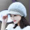 Wool Warm Cap Winter Hat Visor Beret Cold Weather for Women 1
