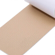(Beige) Leather Repair Tape, Leather Repair Sticker, 3 x 60 Inch Self Adhesive Sofa Sticker Waterproof, Wear Resistant