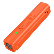 N11 Ultrasonic Dog Repeller with UV Flashlight (Color: Orange)