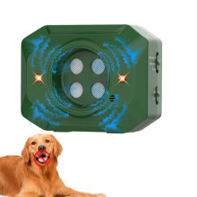 Supresor y controlador de ruido ultrasónico para perros (verde, no incluye mando a distancia)