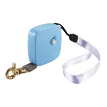 Guinzaglio automatico retrattile per cani/animali di piccola taglia (quadrato blu)