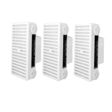 Confezione da 3 filtri a T di ricambio per fontanelle per animali domestici Pioneer Mini Vortex e Swan.
