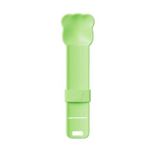 Comedero exprimible para mascotas, ideal para gatos (verde)