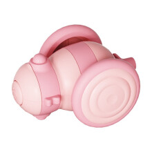 60 x 53 x 38mm Bee Shaped Cats Motorized Toys Intelligent Cats Teasing Pet Toy Stroller(Pink)