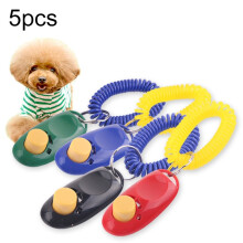 PCS Hunde-Trainingsklicker, Haustier-Vokalisierungsgerät für Katzen und Hunde, Haustier-Trainingszubehör (Farbe zufällig)
