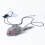 Retractable cat toy for hanging on doors (hanging mouse) 1