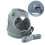 Gilet réfléchissant en maille polyester ajustable pour chien, taille : S (gris) 1
