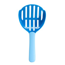 Pet litter scoop cat poop cleaning tool (blue + light blue)