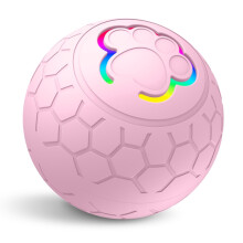 O5 Smart Pet Cat Toy Ball, Glowing Yo-Yo, 2.4-inch Diameter (Standalone Version, Pink)