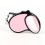 Portable dog leash, large size, 5m (pink), with automatic retractable leash. 1
