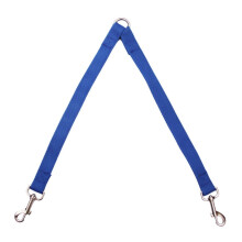 Große, doppelköpfige Haustierleine (blau)