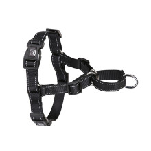 Strap Cófra Frithchaiteach Níolón Glow Castle do Pheataí a Chosc Rith Fiáin, Méid: S (Dubh)