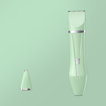 Afeitadora eléctrica multifuncional para mascotas, cortapelos para gatos y perros, color: verde 2 en 1