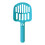 Long-handled, hook-on, large-hole cat litter scoop (blue) 1