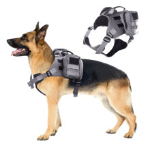 Zaino antiesplosione per cani con perforazione del petto, dotato di caratteristiche staccabili e combinabili, dimensioni (lunghezza * l