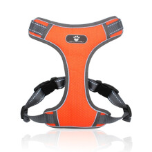 BL-852 Laisse pour animaux de compagnie, sac de transport pour chien en maille respirante, L (Orange)