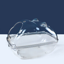 Hamster Bathroom Toilet Dual Purpose Nest Splash-proof Small Animals Golden Bear Bathtub, Specification: Small