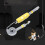 DL001 Small to Medium Dog Leash, Elastic Rope (Yellow) 1