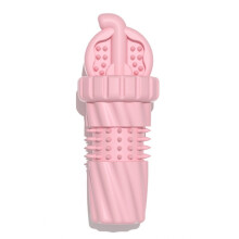 BG5038 Verschleißfestes und bruchfestes Haustier-Kauspielzeug, becherförmiger Hunde-Beißring (rosa)