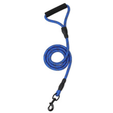 Reflektierende Hundeleine für mittelgroße und große Hunde (Blau)