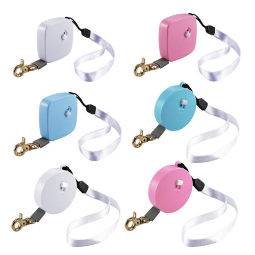 Automatic retractable dog leash/pet leash (round, pink) 1