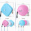 Automatic retractable dog leash/pet leash (round, pink) 3