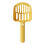 Long-handled, hook-on, large-hole cat litter scoop (yellow) 1