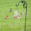 Acrylic Bird Cage Transparent Pet Box Triangle Bird Feeder 5