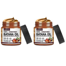 (2pcs) Batana Oil for Hair Growth, 100% Unrefined Batana Oil for Healthier Thicker Fuller Hair