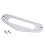 Single Coil Metal Humbucker Pickup Ring Protective-Silver 1