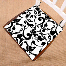 Damascus Pattern Classic Retro French Flower Whirlpool Seat Cushion Seat Cushion Floor Cushion 50x50 Cm