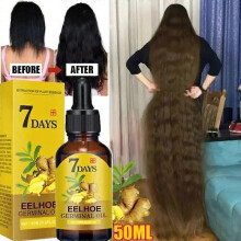 7 Day Fast Hair Growth Oil Ginger Growth Hair Treatment Anti Hair Loss Men Women