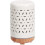 Ultrasonic Ceramic Aromatherapy Essential Oil Diffuser with Wood Grain Finish Base 1