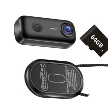 Aantrekkelijke kleine actiecamera met brede hoeklens voor-64g