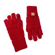Warme winterhandschoenen Unisex lange-Rood besturingssysteem