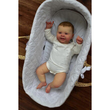 60Cm huge baby boy soft body reborn toddler lifelike soft touch cuddly doll with painted hair gifts for adults collector